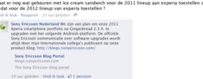 Sony Ericsson Will Update its 2011 XPERIA Lineup to Ice Cream Sandwich?