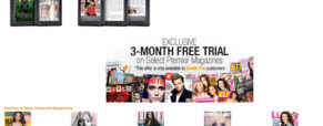 Amazon Kindle Fire Customers will Enjoy 3 Month Free Magazine Trial